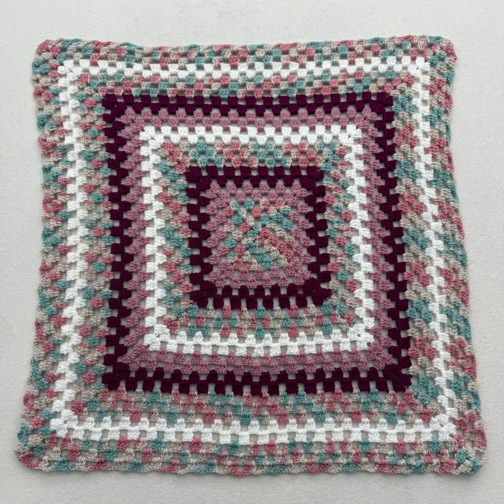 Handmade granny square